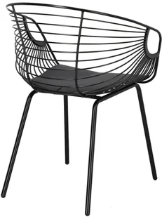 Intesi Krzesło Sligo czarne - Krzesła - miniaturka - grafika 6