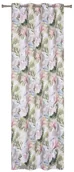 Zasłony - SPLENDID Zasłona Lapaz zielono-różowa 140 x 260 cm na przelotkach - miniaturka - grafika 1