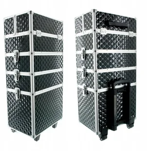 Kuferek kosmetyczny walizka XXL troley na kółkach - Kosmetyczki, organizery i kuferki - miniaturka - grafika 5