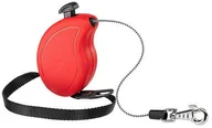 Smycze dla psów - Ferplast Flippy One Cord Mini Smycz automatyczna Linka 3 m Czerwony - miniaturka - grafika 1