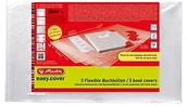 Szkolne artykuły papiernicze - Herlitz 50014750 Buchhülle Easy Cover, 5 sztuka w woreczku poliamidowym 50014750 - miniaturka - grafika 1