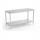 Stoły gastronomiczne - Royal Catering Stół roboczy - 150 x 60 cm - 230 kg - stal nierdzewna CATERING 10011354 RCAT-150/60-NW - miniaturka - grafika 1