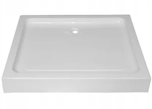 231 HYDAR BRODZIK PROSTOKĄTNY 100x80 GŁĘBOKI 15cm BIAŁY+SYFON 23178188 78188-uniw - Brodziki prysznicowe - miniaturka - grafika 3