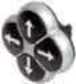 Wyłączniki światła i elektryczne - Eaton (Moeller) za pomocą przycisku M22-DI4-S-X7 286338 - miniaturka - grafika 1