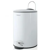 Kosze na śmieci - Blomus Kosz na śmieci 3 litry TUBO white stal lakierowana B68945 - miniaturka - grafika 1
