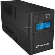 Zasilacze awaryjne UPS - BlueWalker VI 650SE LCD/IEC zasilacz UPS Technologia line-interactive 650 VA 360 W 4 Gniazdo(a) sieciowe - miniaturka - grafika 1