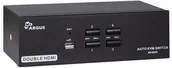 Przełączniki KVM - Inter-Tech Argus KVM AS-42HA 88887244 - miniaturka - grafika 1