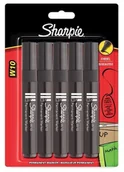 Markery permanentne - Sharpie W10 Permanent Marker 5-ER Blister, czarny 5 szt. 8008285024577 - miniaturka - grafika 1