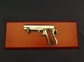 Repliki - broń - Denix SA REPLIKA PISTOLET AUTOMATYCZNY M1911A1.45 NA TABLO MODEL 6312+TM+35 6312+TM+35 - miniaturka - grafika 1