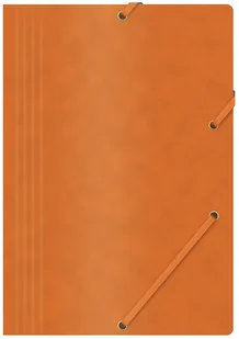 OFFICE PRODUCTS TECZKA Z GUMKĄ A4 PRESZPAN 390g POMARAŃCZ O-PR - Teczki i skoroszyty - miniaturka - grafika 2