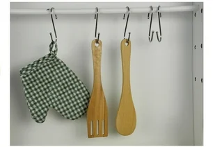 Import LEANToys Drewniana Kuchnia Dla Dzieci Zielono Biała 2634 - Zabawki AGD - miniaturka - grafika 7