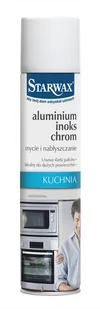 Starwax Aluminium  inox i chrom mycie i nabłyszczanie  250 ml - Akcesoria do myjek - miniaturka - grafika 2