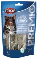 Przysmaki dla psów - Trixie Pałeczki PREMIO Salmon Cigars, z łososiem, 12,5cm, 6szt./70g - miniaturka - grafika 1