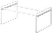 Szafki na buty - yamazaki Home Frame Adjustable Shoe Rack White by yamazaki Home 7209 - miniaturka - grafika 1