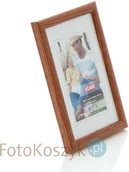 Ramki na zdjęcia - Icar Ramka drewniana średni brąz (na zdjęcie 10x15cm) - miniaturka - grafika 1