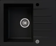 Zlewozmywaki - Kernau Zlew KGS A 4560 1B1D Deep Black - miniaturka - grafika 1