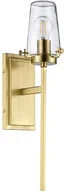 Lampy ścienne - Elstead Lighting Kichler Ścienna LAMPA kinkiet KL-ALTON1-BATH-BB KICHLER szklana OPRAWA wysięgnik do łazienki industrialny IP44 mosiądz KL-ALTON1-BATH-BB - miniaturka - grafika 1