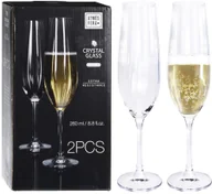 Inne naczynia kuchenne - ATMÓS FERA Kieliszek KRYSZTAŁOWY do szampana 260 ml 2 sztuki zestaw komplet kieliszków 139013 - miniaturka - grafika 1