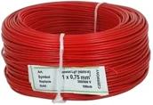 Podzespoły elektroniczne - Przewód LGY 1X0,5mm2 czerwony - miniaturka - grafika 1