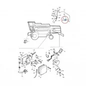 Części i akcesoria do maszyn rolniczych - NEW HOLLAND CASE WŁĄCZNIK PRZY PEDALE SPRZĘGŁA TC56 89818685 - 9818685 89818685 - miniaturka - grafika 1