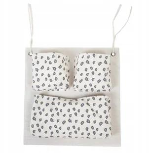 Childhome Organizer płócienny 50 x 48 cm Leopard - Pojemniki na zabawki - miniaturka - grafika 4