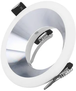 LED line Oprawa GU10, MR16 okrągła, stała, odlew - aluminium biało-srebrna 471079 - Oprawy, klosze i abażury - miniaturka - grafika 2