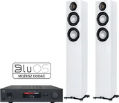 Zestawy stereo - NAD C368 czarny) + Carina FS247.4 biały) - miniaturka - grafika 1