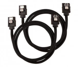 Corsair Corsair Premium Sleeved SATA Data Cable 60cm CC-8900252 - Pozostałe akcesoria sieciowe - miniaturka - grafika 2