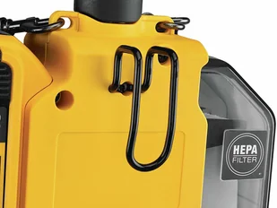 DEWALT akumulatorowy odsysacz pyłu, Li-Ion 18V 1x2,0Ah [DWH161D1] DWH161D1-QW - Odciągi trocin i wiórów - miniaturka - grafika 4