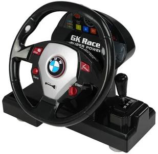 Import leantoys LEANToys Auto Zdalnie Sterowane BMW M3 Czarny 2,4 G Pilot Kierownica 1:18 Dźwięk Światła 9724 - Zabawki zdalnie sterowane - miniaturka - grafika 6