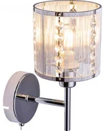 Lampy ścienne - Globo Lighting WUBA Lampa ścienna Chrom 1-punktowy Obszar wewnętrzny WUBA Czas dostawy od 6-10 dni roboczych 15091W - miniaturka - grafika 1