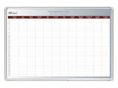 Planery - Allboards Planer ROCZNY suchościeralny magnetyczny 90x60 cm PL96Y - miniaturka - grafika 1