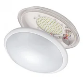 Lampy pozostałe - Orno Polska Plafon BREVA LED Z MIKROFALOWYM CZUJNIKIEM 81 SMD5050 16W IP54 POLIWĘGLAN MLECZNY Biały OR-PL-316WLPMM4 - miniaturka - grafika 1