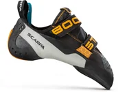 Sprzęt wspinaczkowy - Scarpa Booster Buty wspinaczkowe, black/orange EU 43,5 2020 Buty wspinaczkowe na rzepy 70060-43,5-black/orange - miniaturka - grafika 1