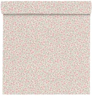 Tapety - Rasch Tapeta w kwiaty 253122 różowa winylowa na flizelinie - miniaturka - grafika 1
