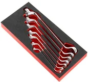 Klucze i nasadki - FACOM Moduł piankowy 7 kluczy oczkowych 6x7-18x19 mm, MODM.55A-1 - miniaturka - grafika 1