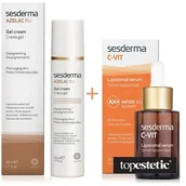 Serum do twarzy - SesDerma Azelac RU Gel Cream + C-VIT Liposomal Serum ZESTAW Krem / Żel depigmentujący 50 ml + Serum liposomowe 30 ml - miniaturka - grafika 1
