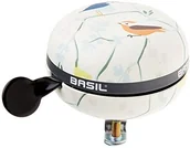 Dzwonki do roweru - Basil Dzwonek rowerowy Big Bell Wander masz ochotę, biały, jeden rozmiar 50439 - miniaturka - grafika 1