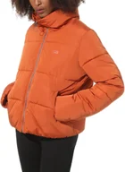 Kurtki damskie - Vans kurtka street zimowa damska FOUNDRY PUFFER JACKET Potters Clay - miniaturka - grafika 1