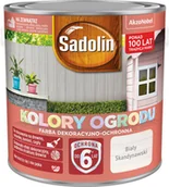 Farby i impregnaty do drewna - Sadolin Kolory ogrodu Biała skandynawia 2,5 l - miniaturka - grafika 1