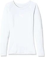 Gadżety dla kibiców - Puma PUMA męska ligi Base Layer Tee LS Jr Shirt, biały, 116 655921 04 - miniaturka - grafika 1