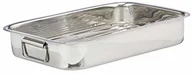 Miski i półmiski - Relaxdays , naczynie do pieczenia z rdzą, stal szlachetna, nadaje się do piekarnika misa szwedzka, nadaje się do mycia w zmywarce, srebro, xl 10023739_60 - miniaturka - grafika 1
