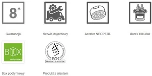 Laveo Bateria umywalkowa podtynkowa czarna MURO BAU 722P - Baterie umywalkowe - miniaturka - grafika 4