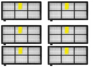 Filtry do odkurzaczy - HEPA 6x Filtr Do iROBOT Roomba 800 900 870 960 980 - miniaturka - grafika 1