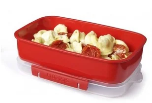 Pojemnik do żywności Sistema - Brytfanka 1.25L Rectangular Microwave - Pojemniki kuchenne - miniaturka - grafika 7