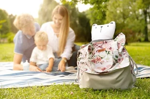 Sensillo TORBA MAMA ŁĄKA ZIELONA - Torby i organizery dla mam - miniaturka - grafika 12