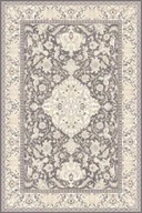 Dywany - Agnella Brintons Dywan polski Isfahan SEFORA antracytowy wełna 10474 - miniaturka - grafika 1