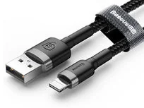 Baseus CAFULE LIGHTNING CABLE 200CM GREY/BLACK - Kable USB - miniaturka - grafika 5