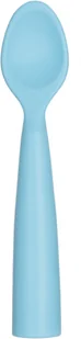 MinikOiOi Blue - Łyżka Silikonowa - Niebieska- MinikOiOi ŁYŻKA BLUE - Sztućce dla dzieci - miniaturka - grafika 2