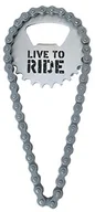 Korkociągi i otwieracze - Boxer Bike łańcuch otwieracz do butelek, srebrny BO1202 - miniaturka - grafika 1